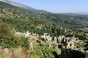 Le site archéologique de Mystras