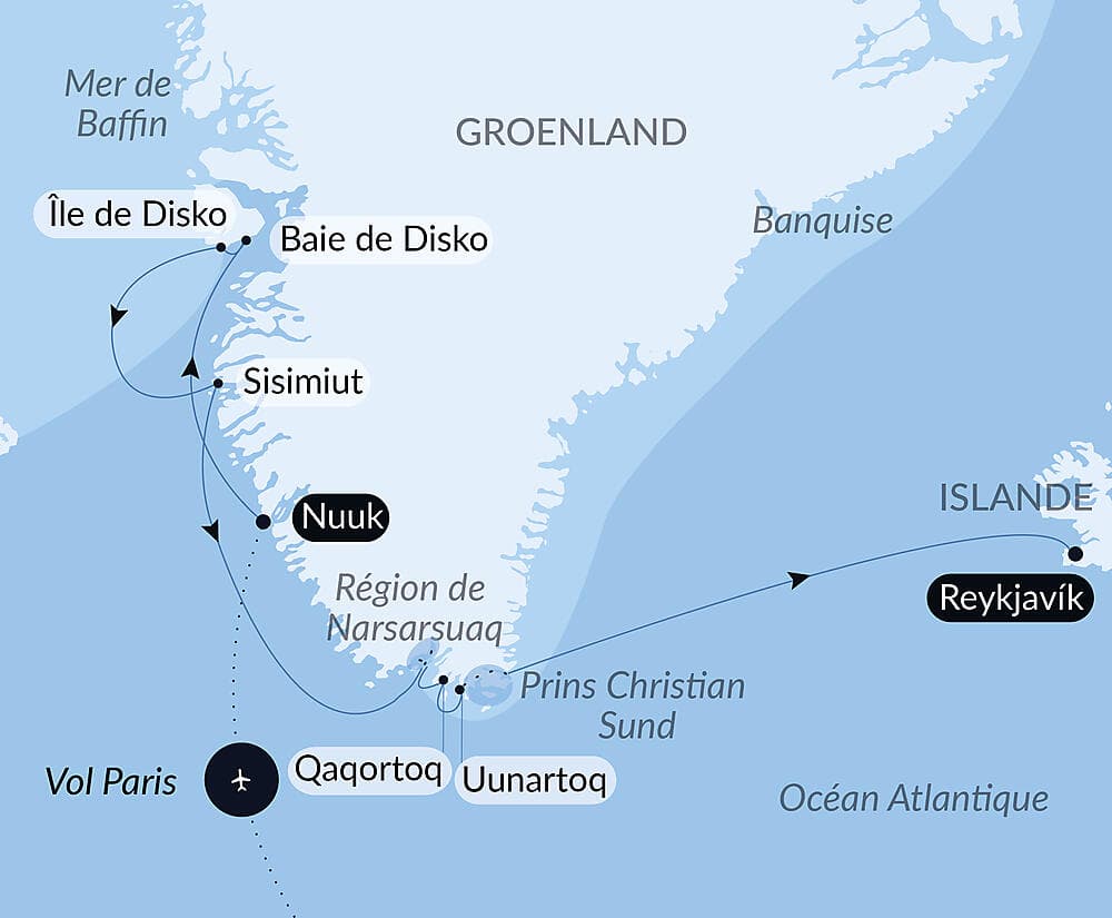 Premières rencontres et baie de Disko insoupçonnée null