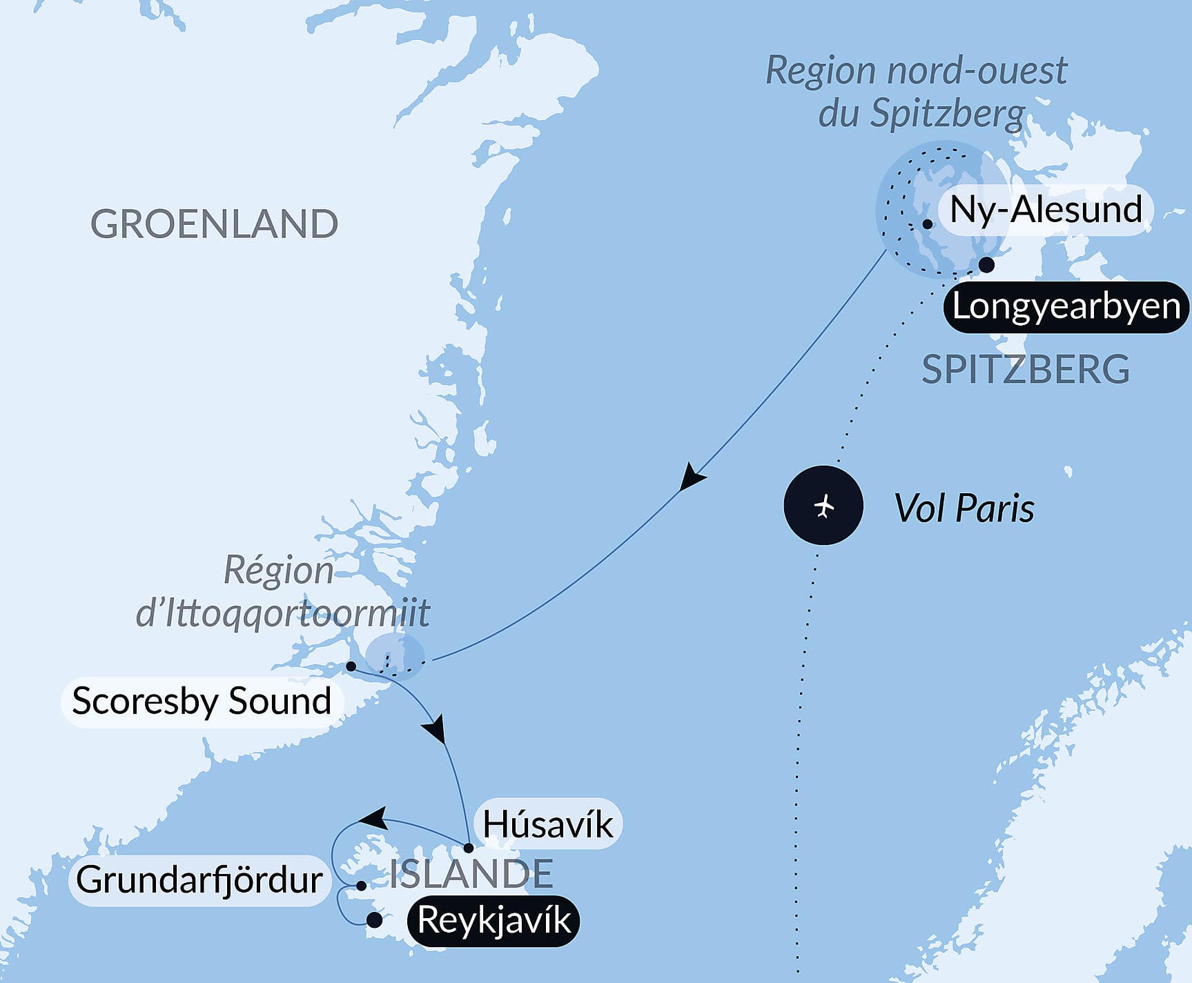 Du Svalbard à l'Islande : odyssée polaire