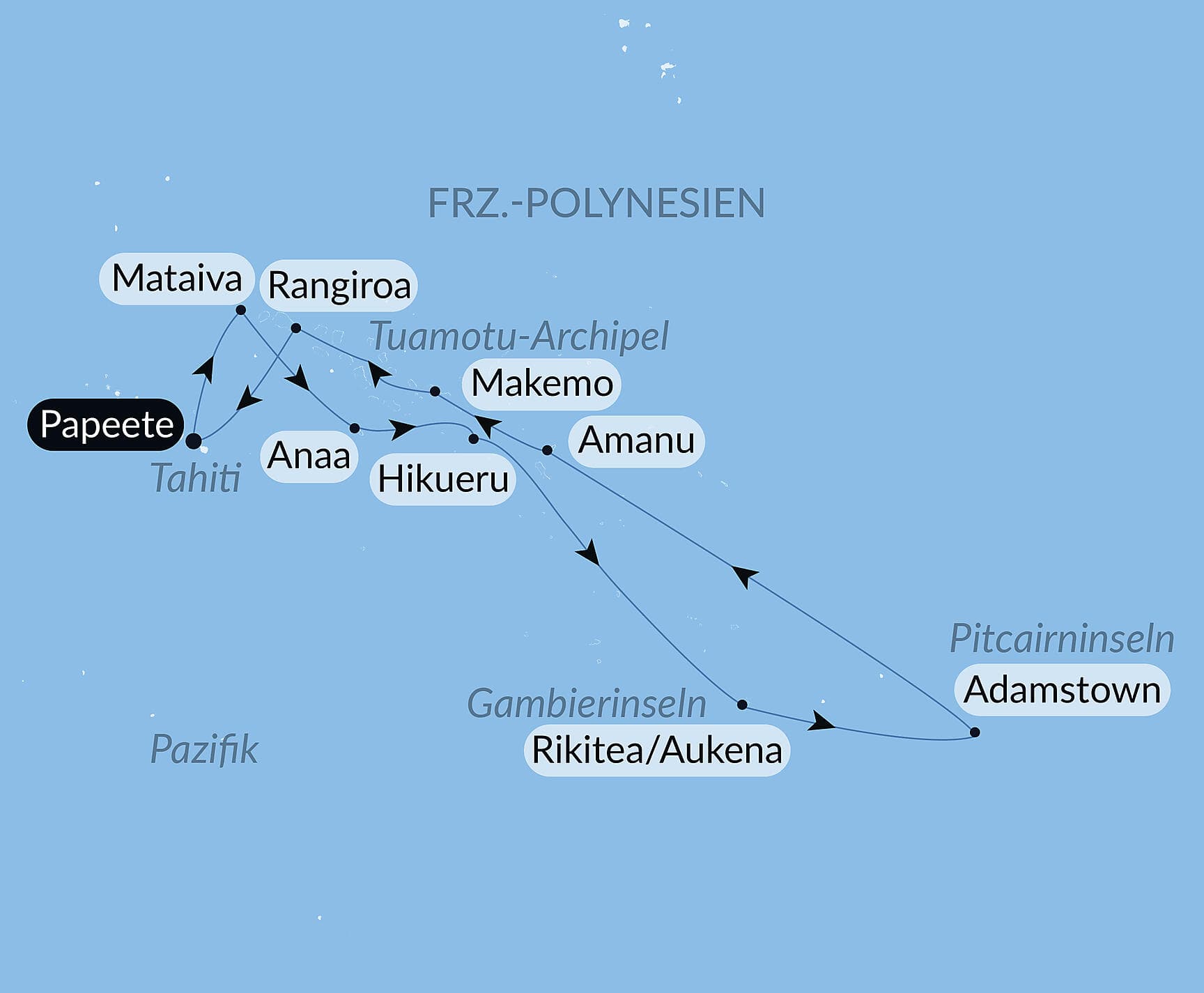 Polynésie française confidentielle et île Pitcairn