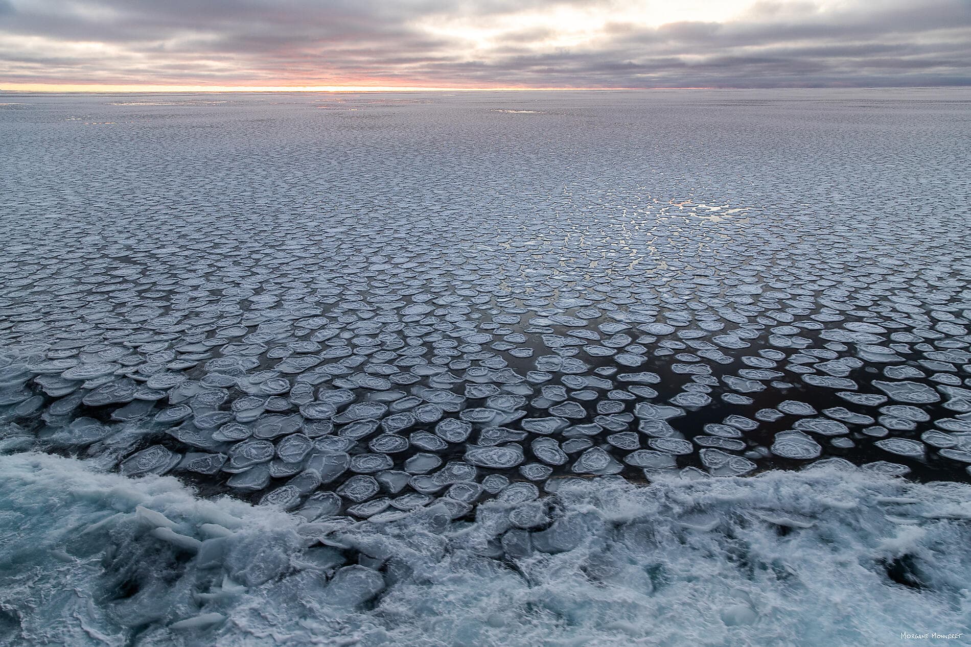 Entre deux continents, terres inexplorées orientales d'Antarctique 