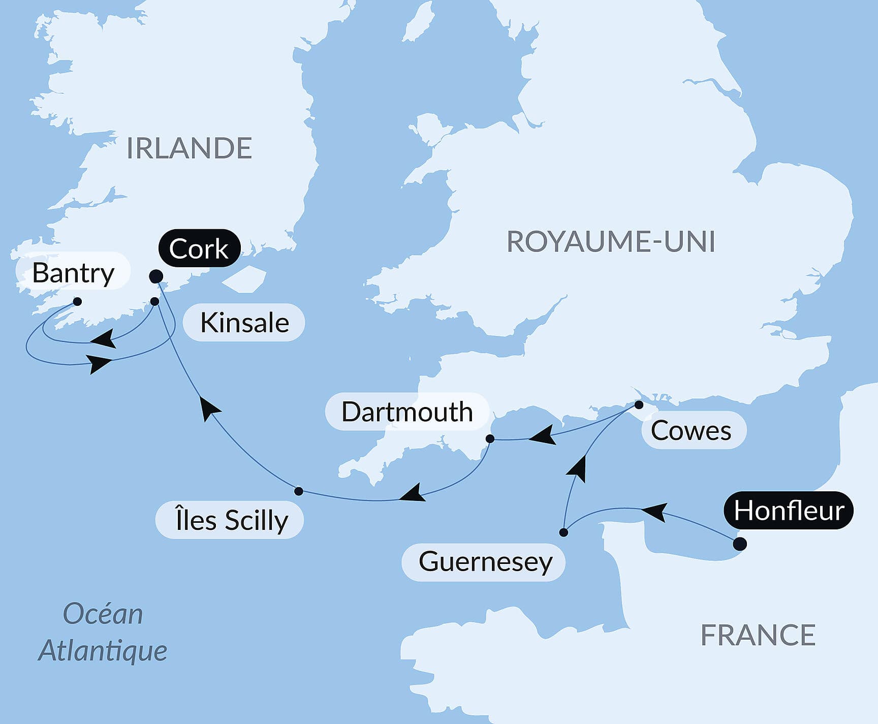 Archipels britanniques et rivages celtiques