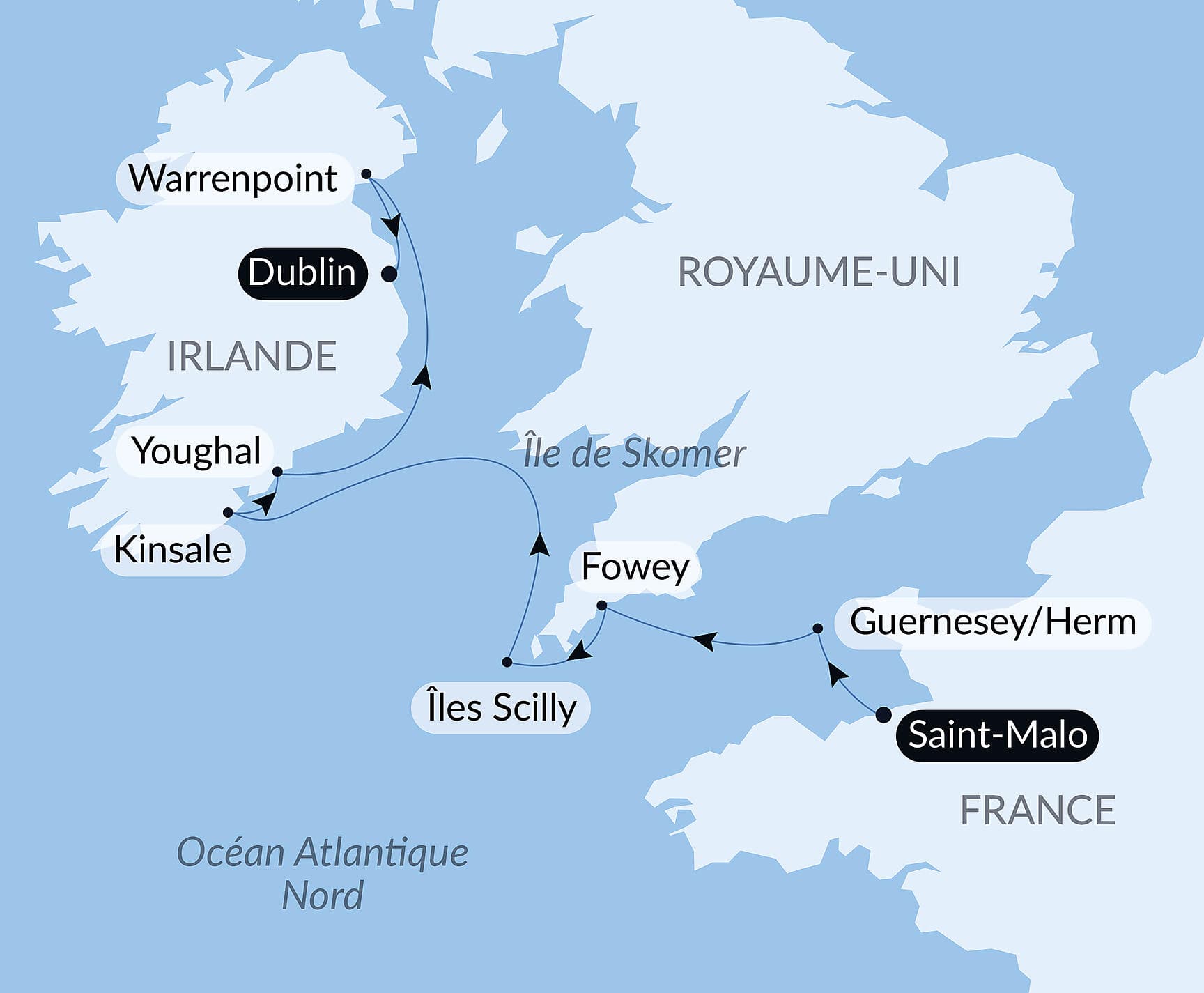 Croisière de la fidélité - Archipels britanniques et rivages celtiques