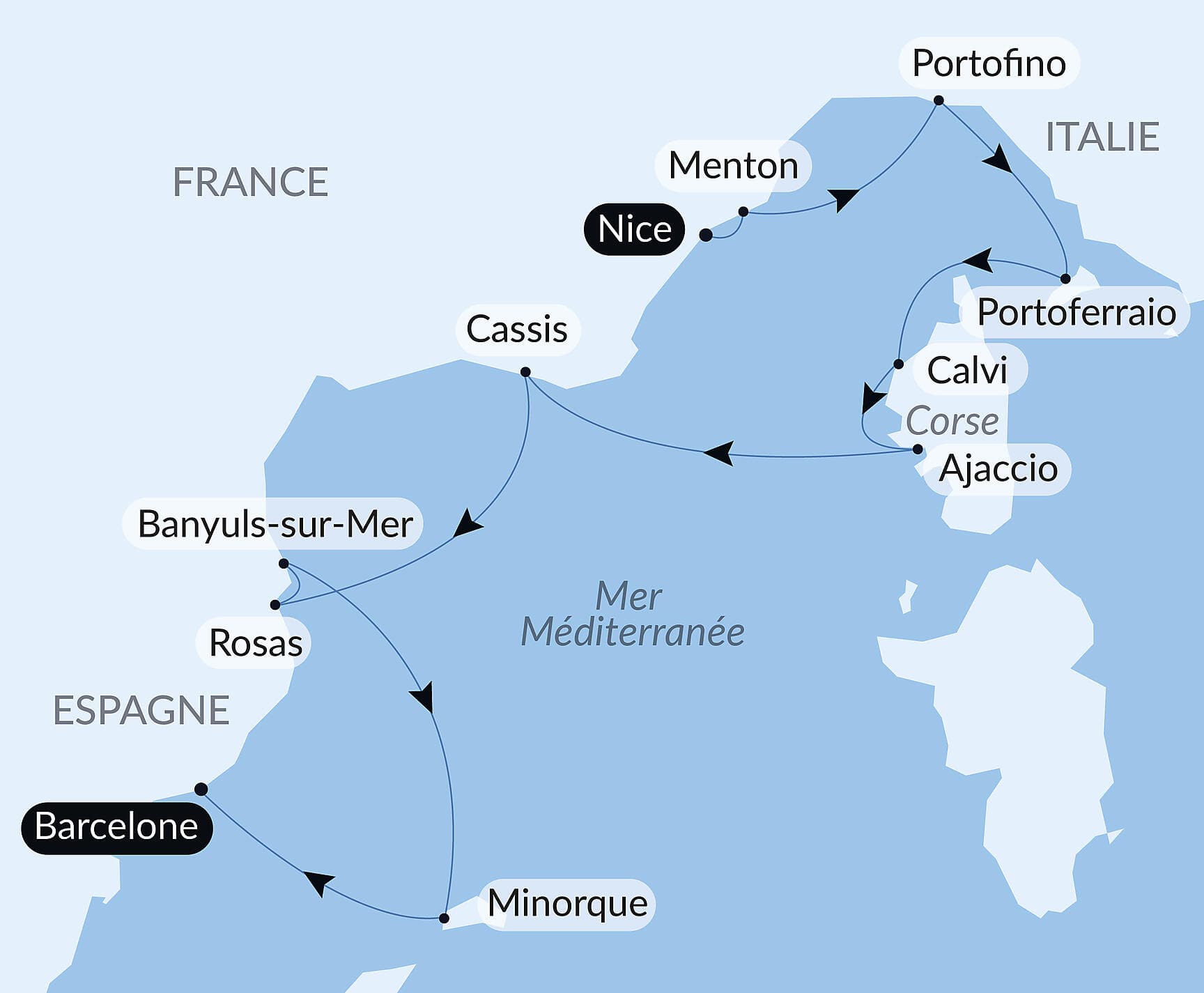 Joyaux discrets de Méditerranée occidentale