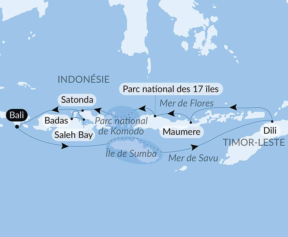 Terres sauvages d’Indonésie  null