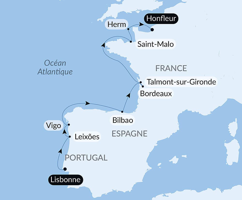 Péninsule ibérique et cités fortifiées d'Atlantique null
