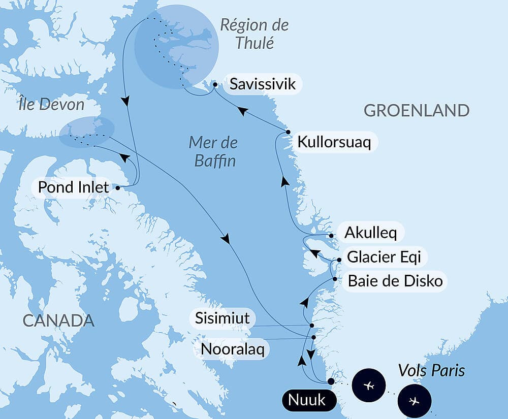 Cap sur la région de Thulé null
