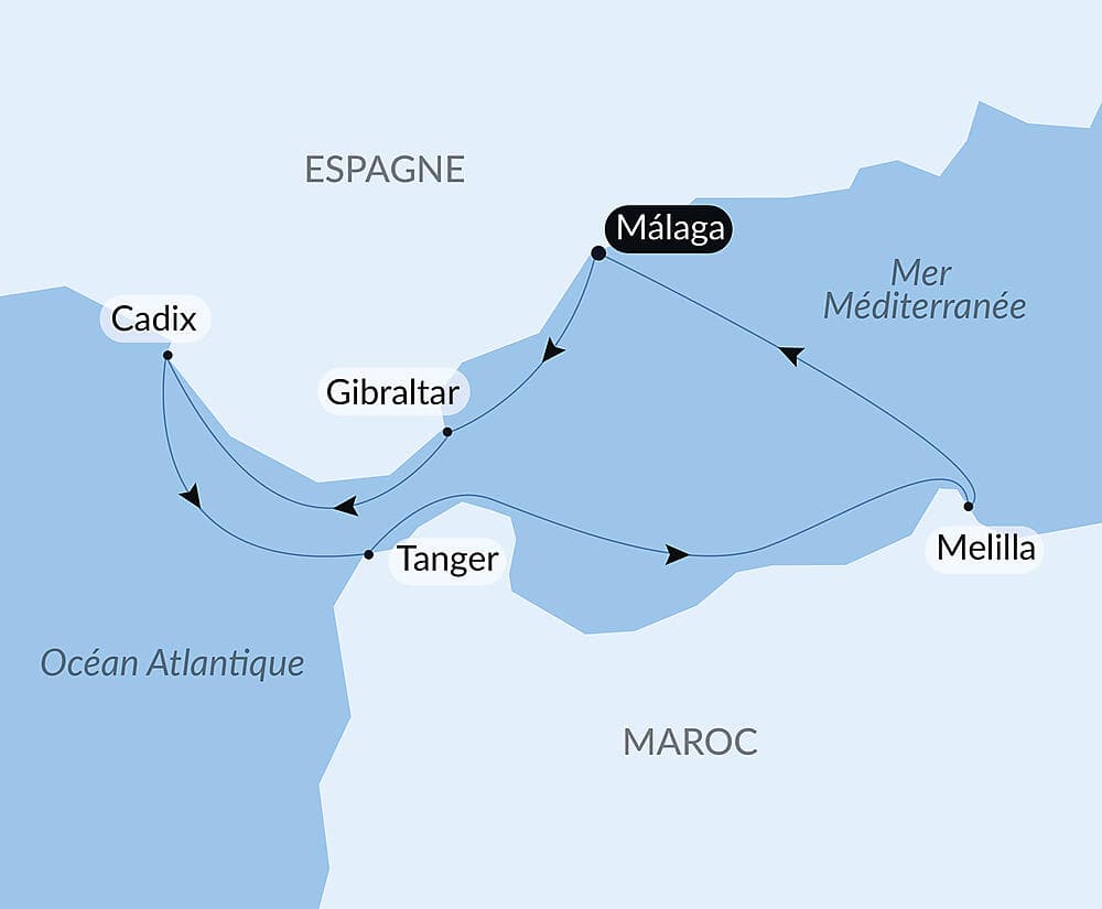 Andalousie et rivages marocains